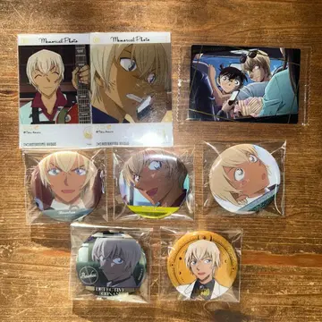 아무로 토오루 후루야 레이 버본 캔뱃지 이타쟈가 명탐정 코난