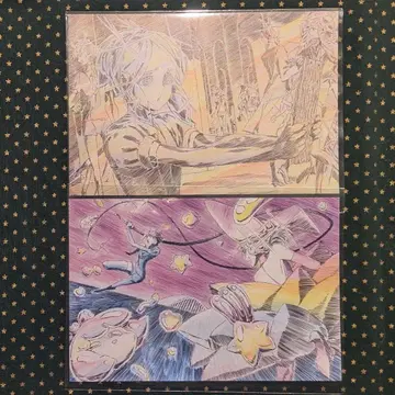 보석의 나라 애니메이트 페어 특전 엽서 2종 포스 다이아 볼츠