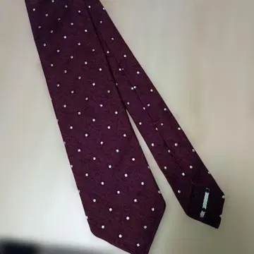 [ 새상품급 ] Shibumi Firenze 도트 넥타이 버건디