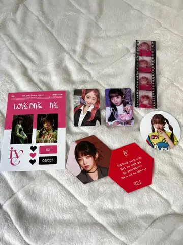 IVE LOVE DIVE REI 포토 카드 세트