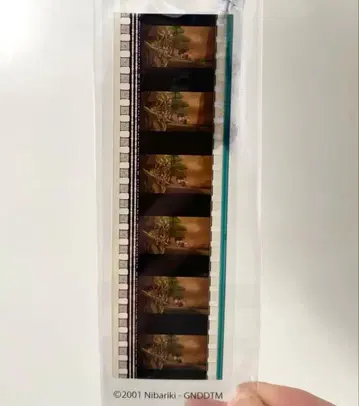 지브리 미술관 필름 북마커 센과 치히로의 행방불명