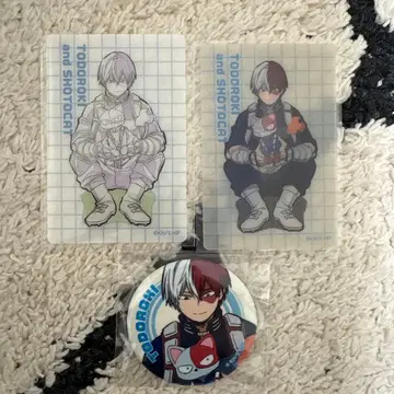 나의 히어로 아카데미아 토도로키 쇼토 카드 캔뱃지