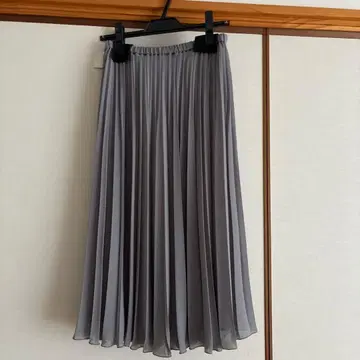 새상품급 JANE J MORE 그레이 플리츠 스커트 M