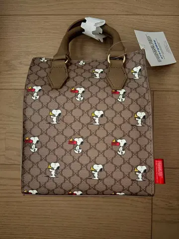 [미사용 새상품] 스누피 토트백