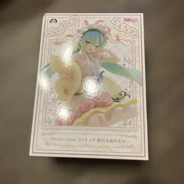 새상품! 미사용! TAITO 하츠네 미쿠 Wonderland 피규어