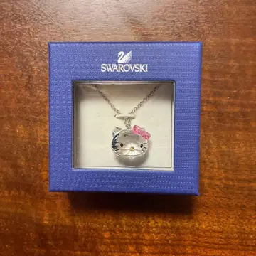 Swarovski 헬로키티 목걸이 스와로브스키