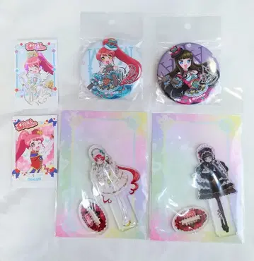 프리파라 가루마게돈 아크릴 스탠드 캔뱃지 아로마 미캉