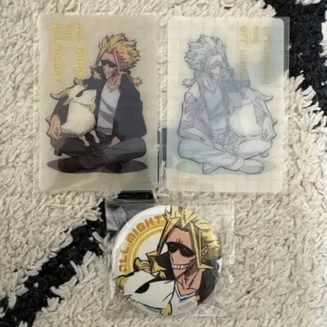 나의 히어로 아카데미아 올마이트 카드 캔뱃지