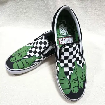VANS x MARVEL 헐크 슬립온 체커