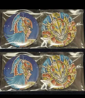 세인트 세이야 해황재기 해룡의 카논 & 류무나데스의 카사 캔뱃지