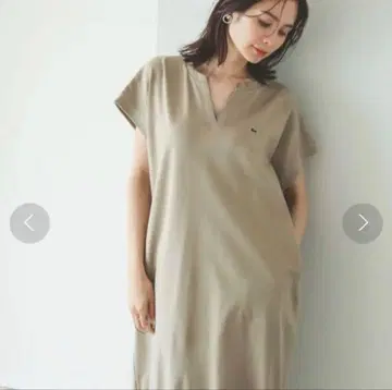 LACOSTE B:MING by BEAMS / 별주 슬리브리스 원피스