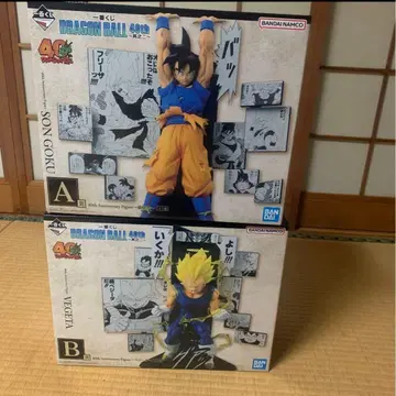 드래곤볼 40주년 피규어 A상 손오공 B상 베지터