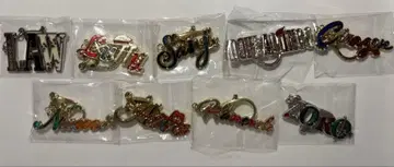 2021년 USJ 한정판 원피스 컬렉션 키체인 컴플리트 세트