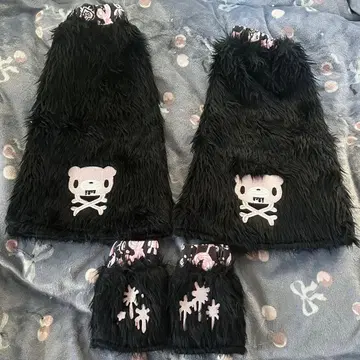 장난꾸러기 곰 그루미 레그 워머 암워머 장갑 그루~미~