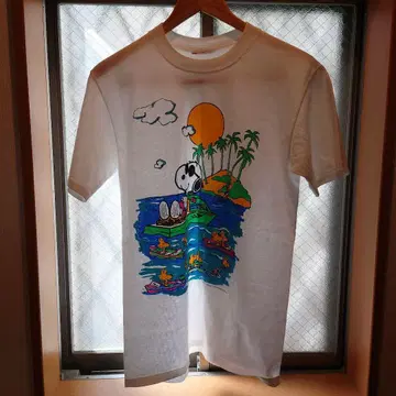 90s SNOOPY print tee 스누피t셔츠 Vintage!