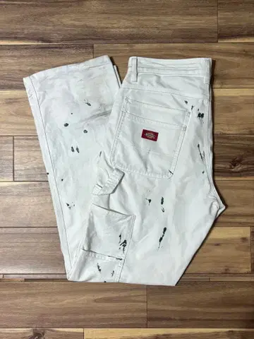 00s Dickies 페인터 팬츠 화이트 30x32
