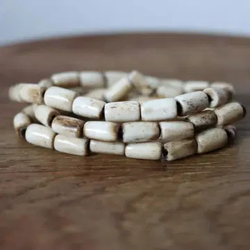 우드비즈 천연 내추럴 렉탱글 한 줄 크림