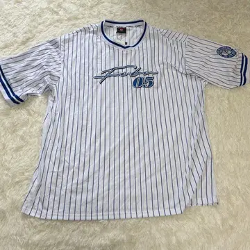 미사용 FUBU 후부 셔츠 챔피언리그 05 화이트 3XL