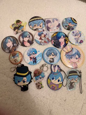 B-PROJECT 아이젠 켄토 캔뱃지 키링 세트