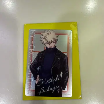 나의 히어로 아카데미아 베이스야드 도쿄 메탈 카드 바쿠고 캇짱