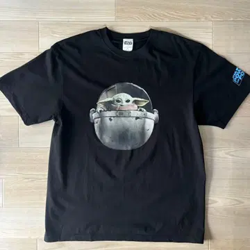 스타 워즈 그로구 프린트 T셔츠 XL 만달로리안
