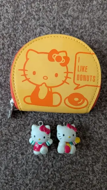 KITTY 키티 코인 케이스 소품함 참 마스코트 당시 물건