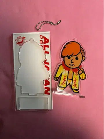 전일본 프로레슬링 미야하라 켄토 사인 포함 아크릴 스탠드