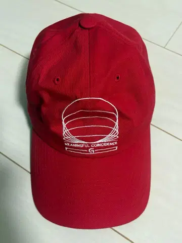 [컨디션 최상] GADID ANONIEM 캡 레드