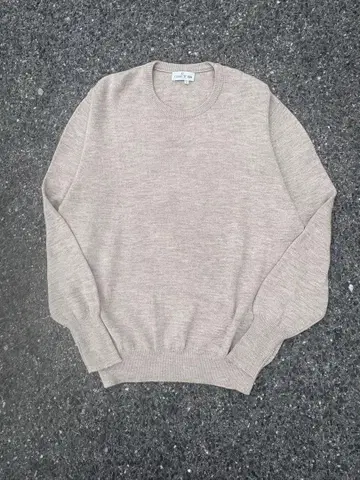 [90s] CERRUTI 1881 하이 게이지 크루넥 니트