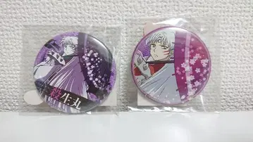 이누야샤 셋쇼마루 캔뱃지 2개 세트