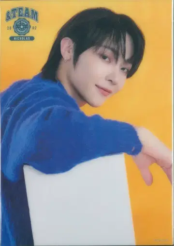 &TEAM 에니마이 로토 DENIM NICHOLAS 클리어 포스터 D상