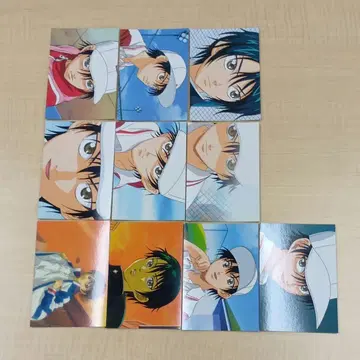 테니스의 왕자님 에치젠 료마 KONAMI 브로마이드 컬렉션 10장