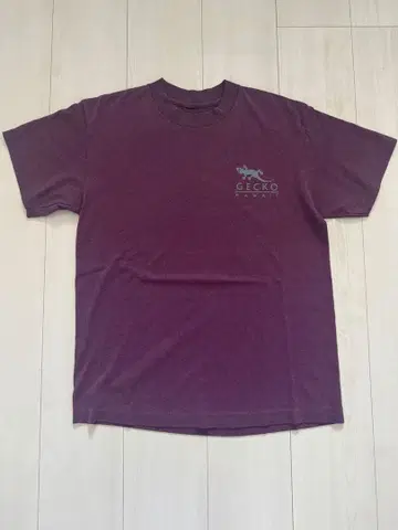GECKO HAWAII T셔츠 버건디