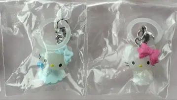 헬로키티 메지루시 액세서리 2개 세트