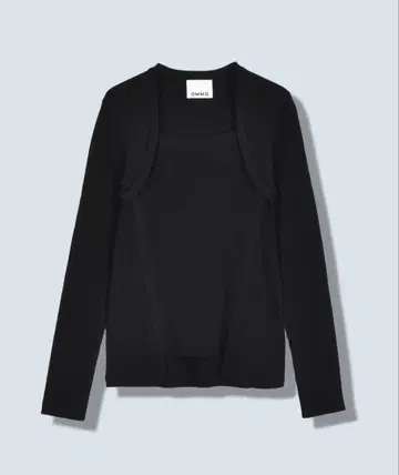 OMMO SQUARE NECK KT TOP