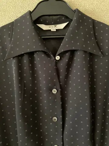 23구 ONWARD 블랙 긴팔 원피스 38 (롱 기장 길게)