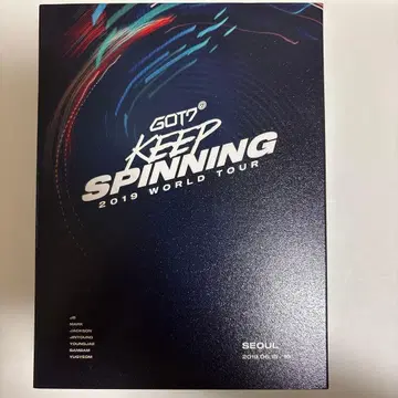 GOT7 KEEPSPINNING 2019 WORLDTOUR Blu-ray