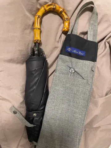 아시야 로사 블랑 접이식 양산 블랙/그레이