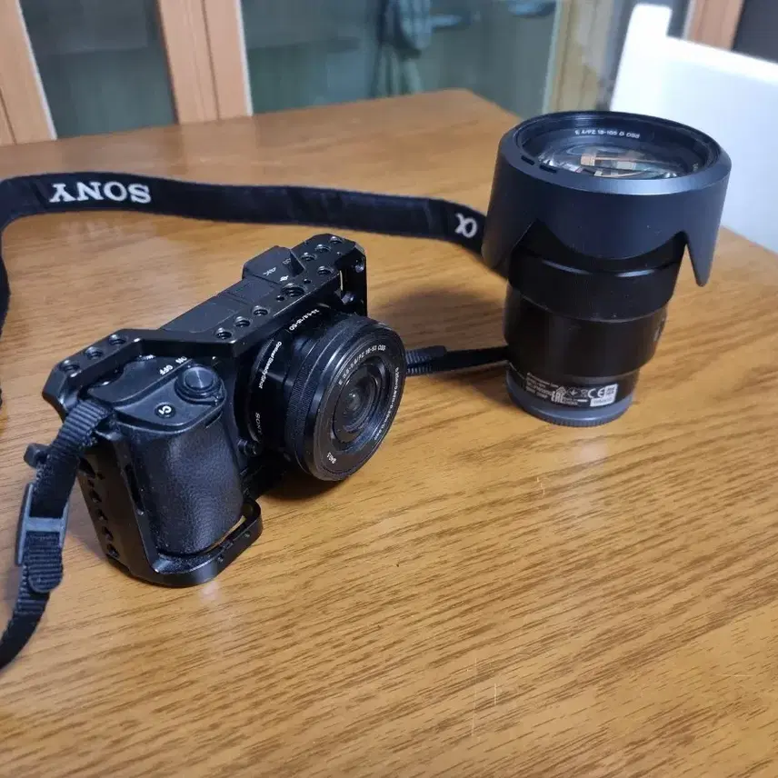 소니 a6400 + 18-105 렌즈