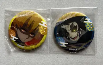 귀멸의 칼날 트레이딩 글리터 캔뱃지 아가츠마 젠이츠 카이가쿠