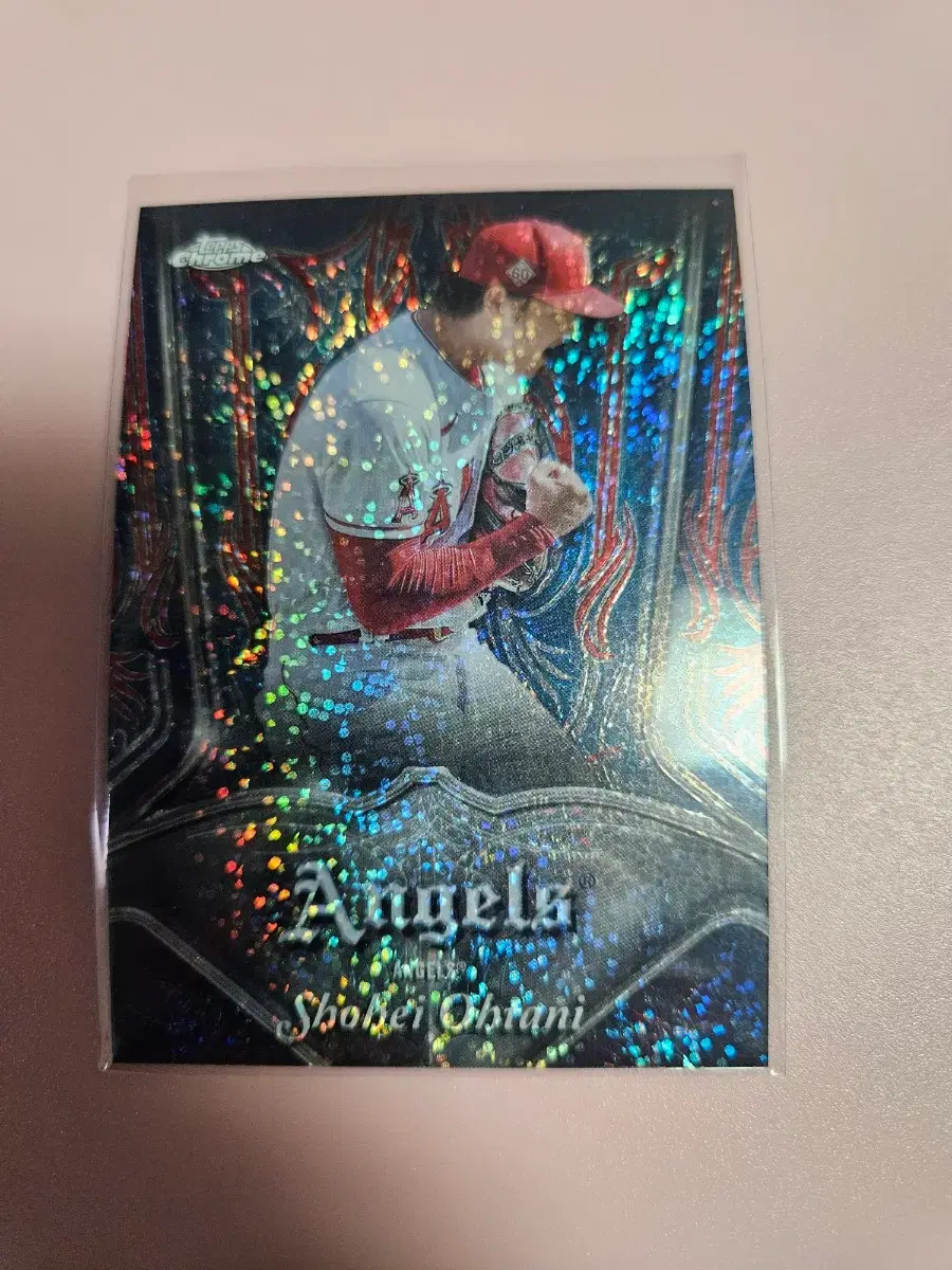 오타니 2022 Topps Chrome Pinstriped