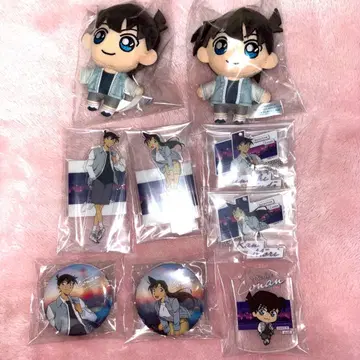 명탐정 코난 세가 럭키 쿠지 남도일(쿠도 신이치) 유미란(모리 란) 세트