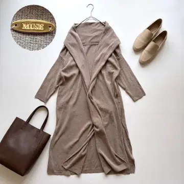 MUSE de Deuxieme Classe 롱 가디건 PARU