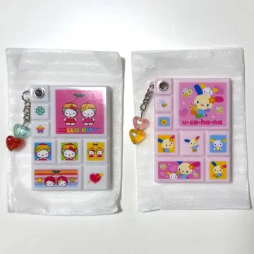 시크릿 타일씰 미니 거울 우사하나 키티