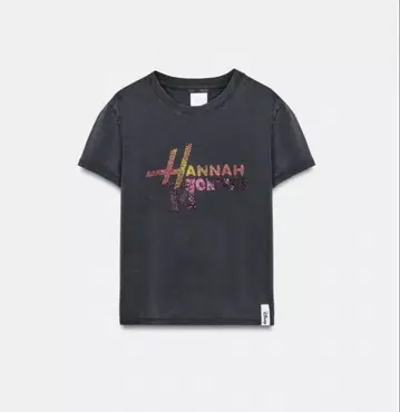 ZARA 한나 몬타나 로고 티셔츠