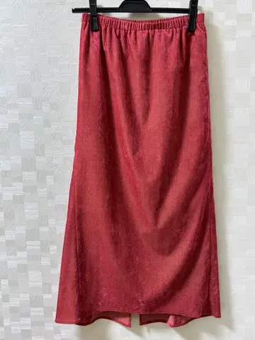 오드리앤존와드 롱 스커트 보르도 M