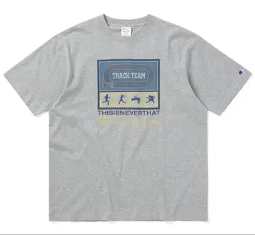 thisisneverthat Champion Track Tee M 그레이