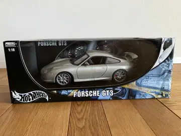 미개봉 1/18 Hot Wheels 포르쉐 GT3 실버