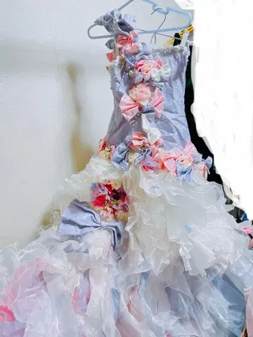 웨딩 드레스 색상 변경 기성품 리메이크