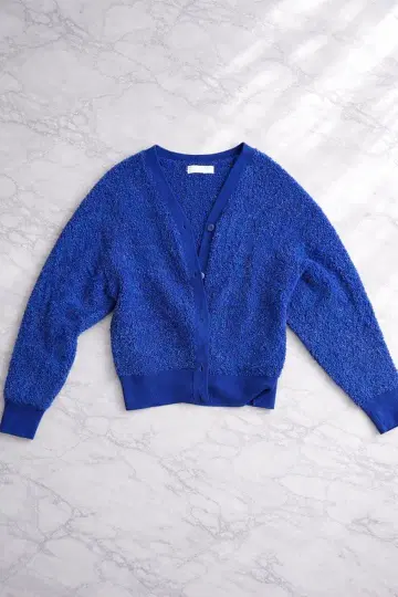 Discoat 가디건 블루 봄/가을 개성파 프리 사이즈